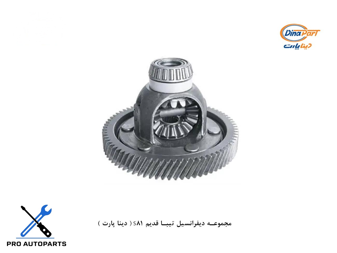 مجموعه دیفرانسیل تیبا قدیم S81 ( دینا پارت )