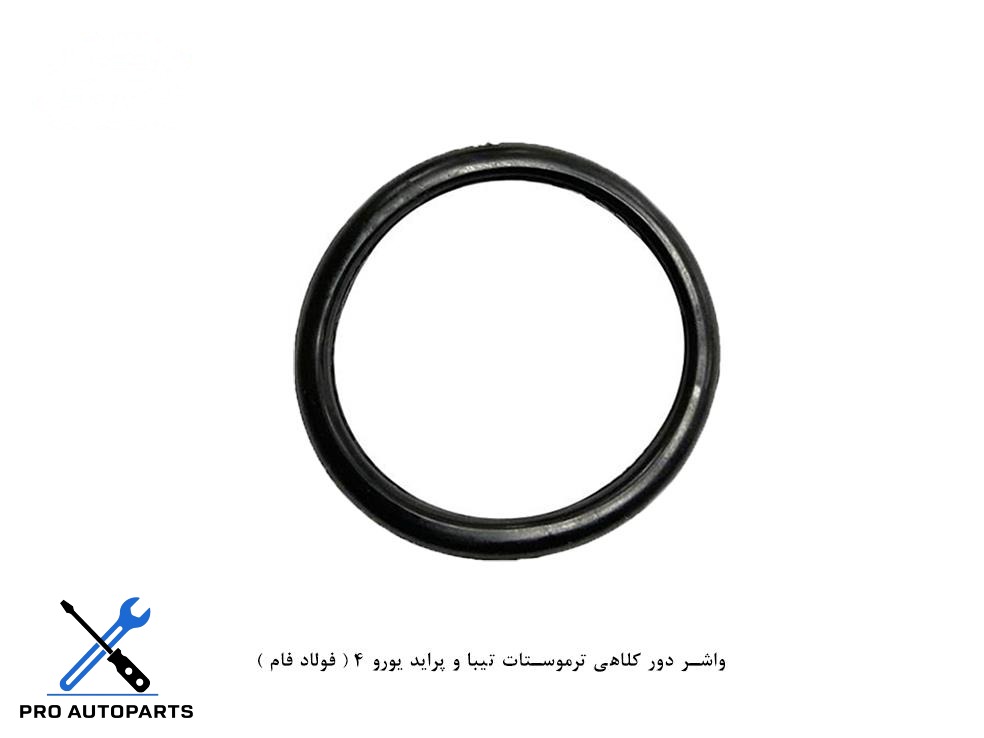 اورینگ درب ترموستات تیبا و پراید یورو 4 ( فولاد فام )