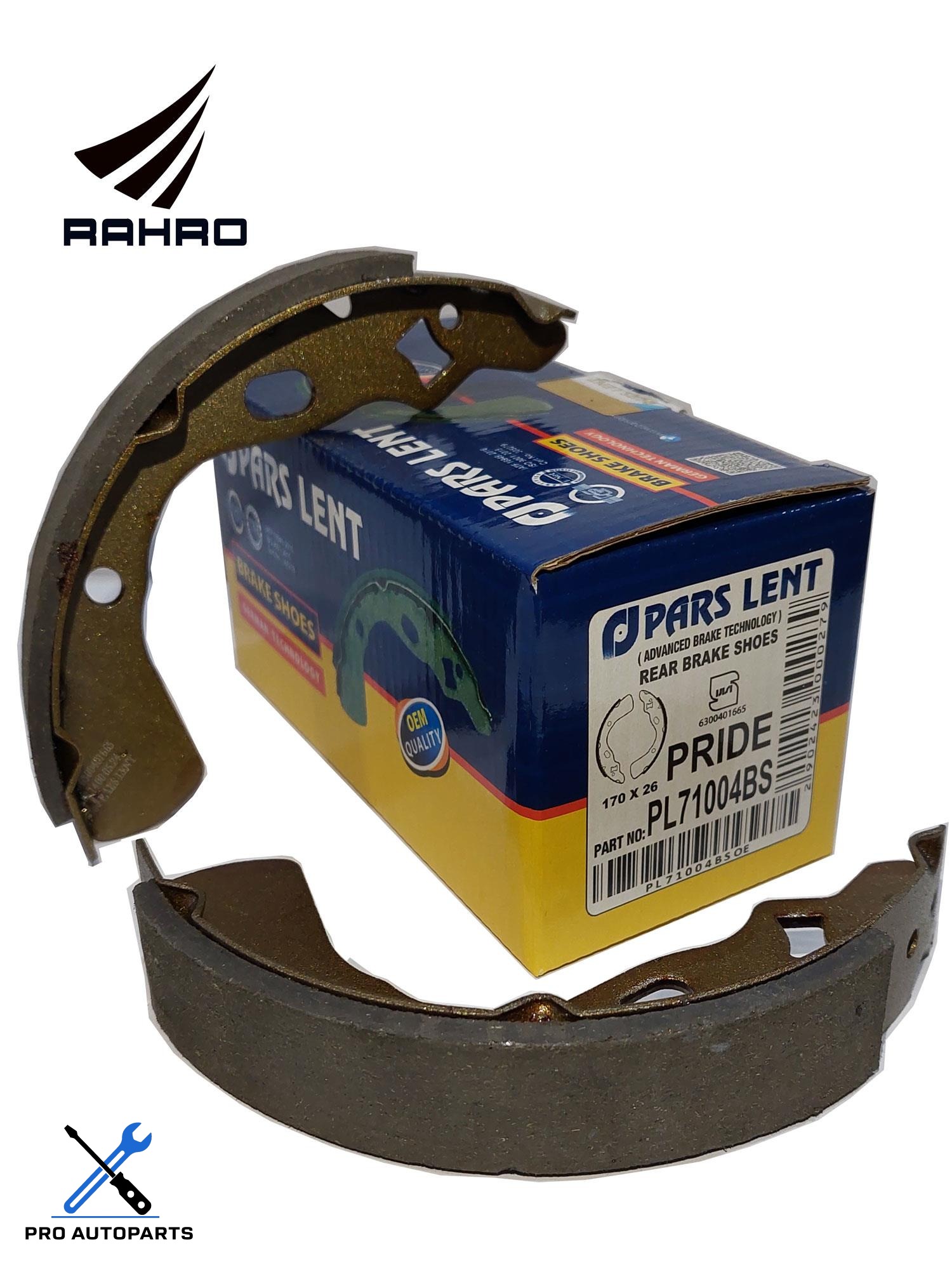 PL71004 لنت عقب پراید ( پارس آبی ) OEM